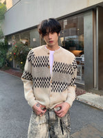 スプリング フェアアイル ニットカーディガン