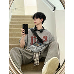 ブレックファースト グラフィティステッチTシャツ
