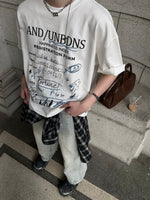 グラフィック スクリブル Tシャツ