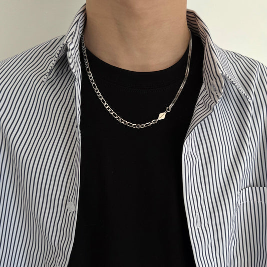 アシンメトリー チェーンネックレス