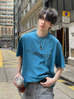 スカイブルー サイドタックTシャツ