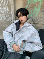 スノーカモフラージュ ファージャケット