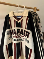 モーターサイクル カレッジニットセーター