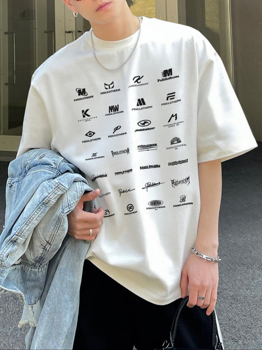 マルチロゴ グリッドTシャツ