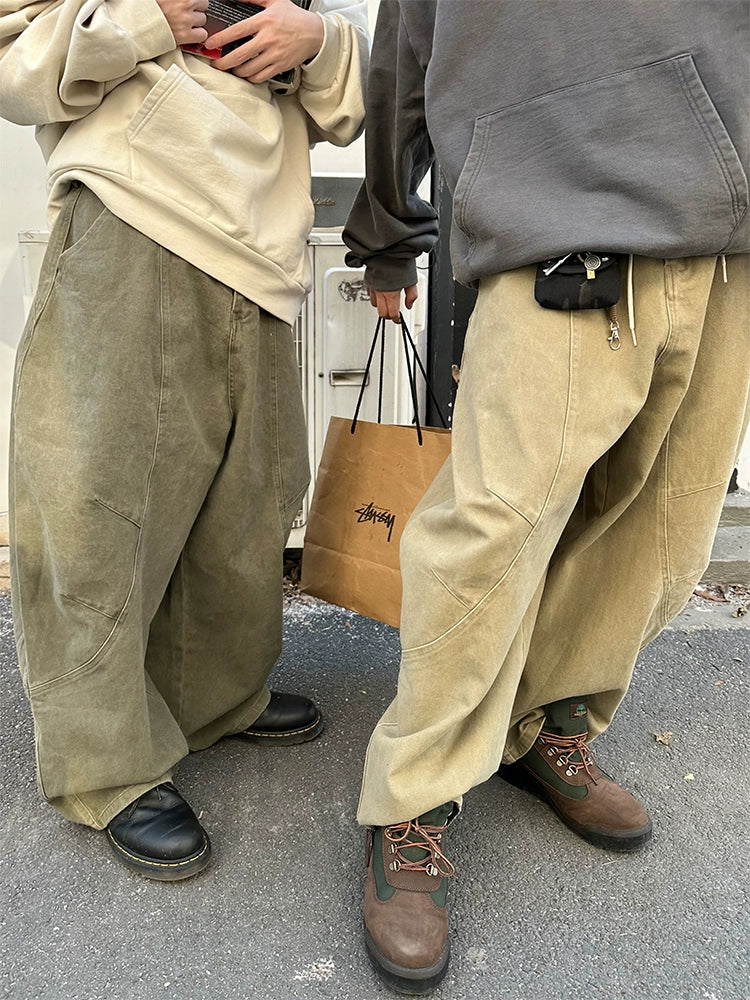 レトロ バルーン バギーカーゴパンツ