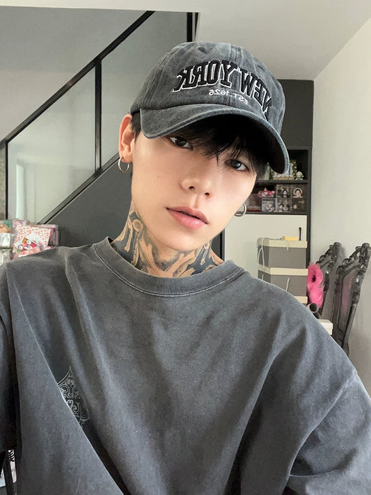 NEW YORK ウォッシュキャップ