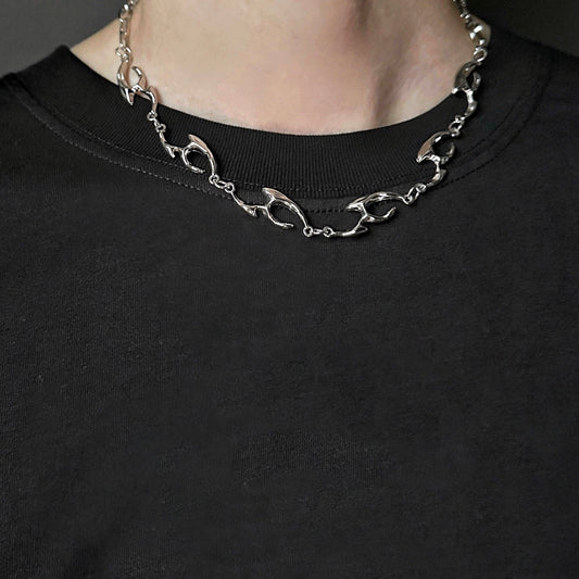 イレギュラー アンカーチェーンネックレス