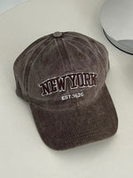 NEW YORK ウォッシュキャップ