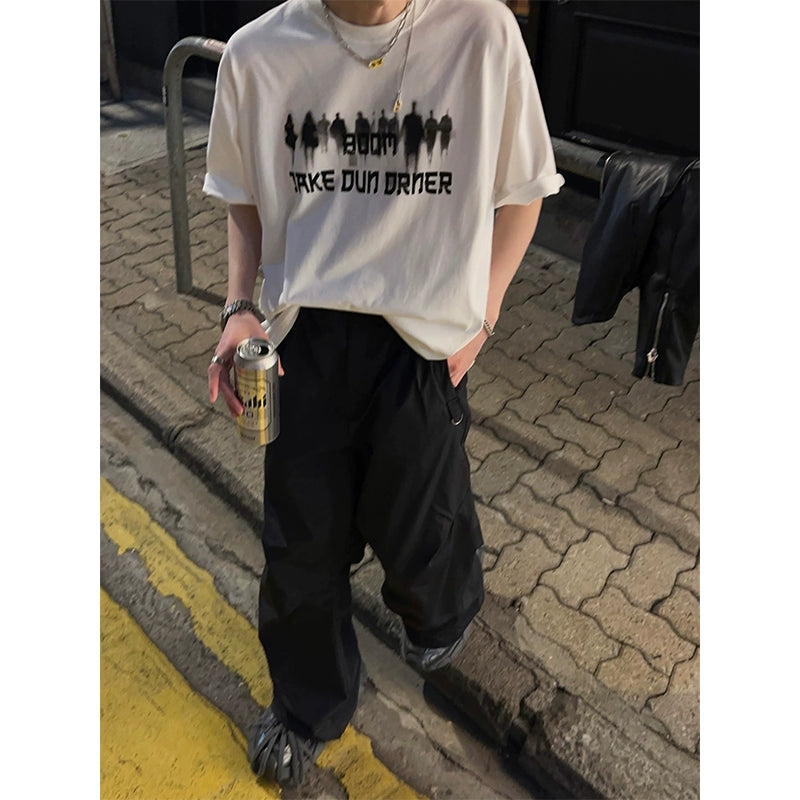 ゴーステッド レタープリント Tシャツ