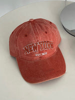 NEW YORK ウォッシュキャップ