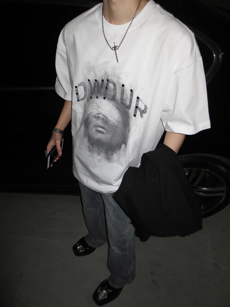 ブラインドアイズ ファントムプリントTシャツ