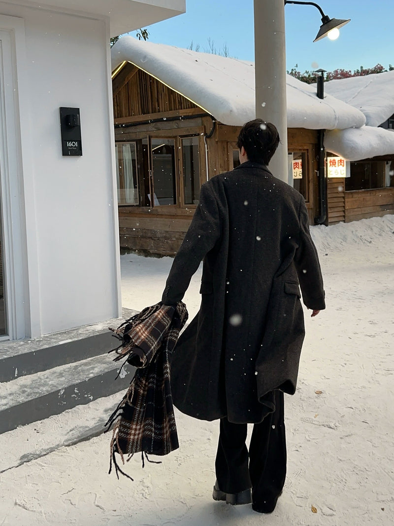 プレミアムブレンドウール ロングコート