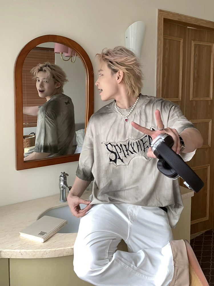 パッチロゴ タイダイTシャツ