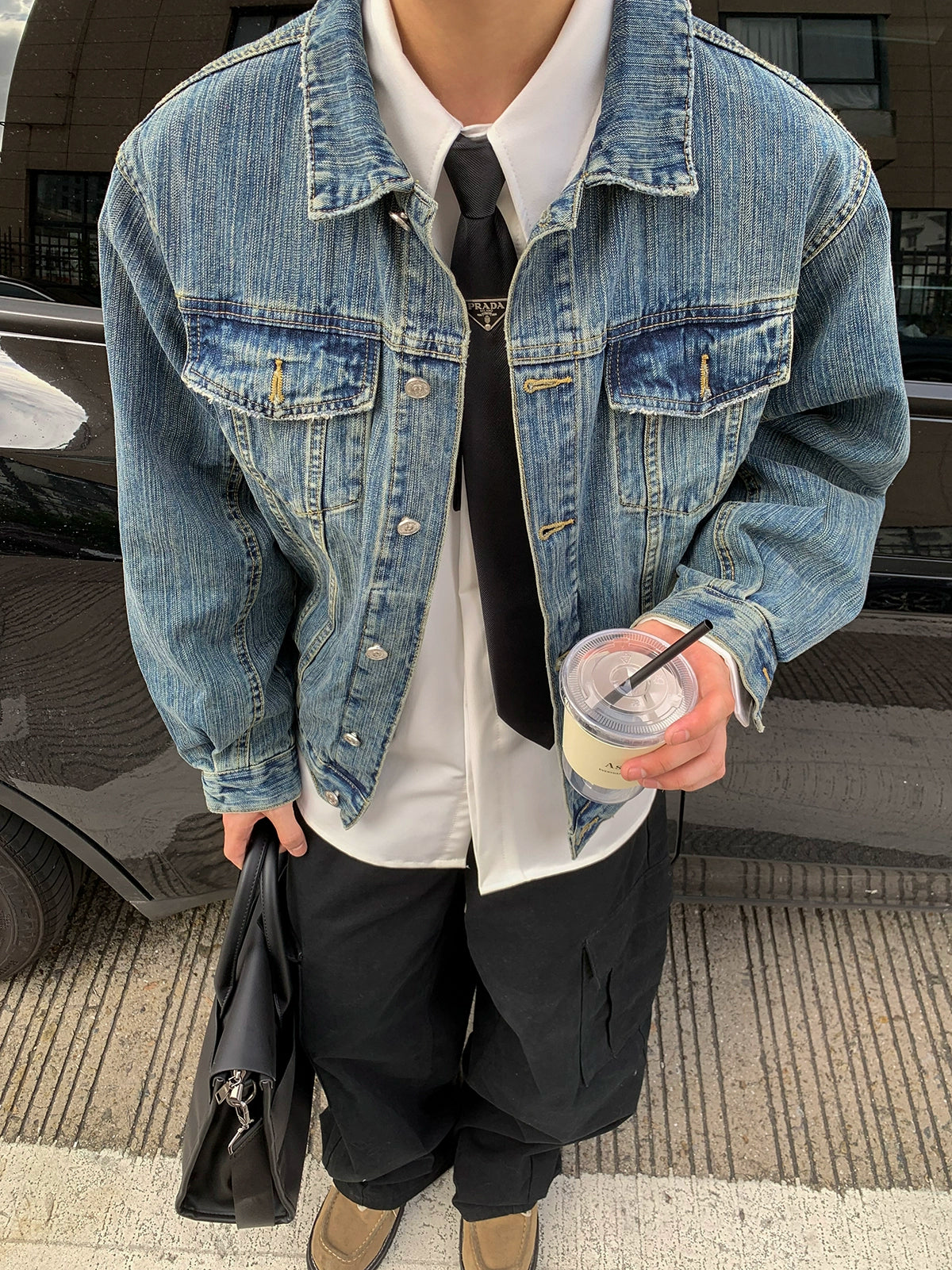 boy london 80s-90s ノースリーブのショートデニムジャケット boy london 80s-90s ノースリーブのショートデニムジャケット