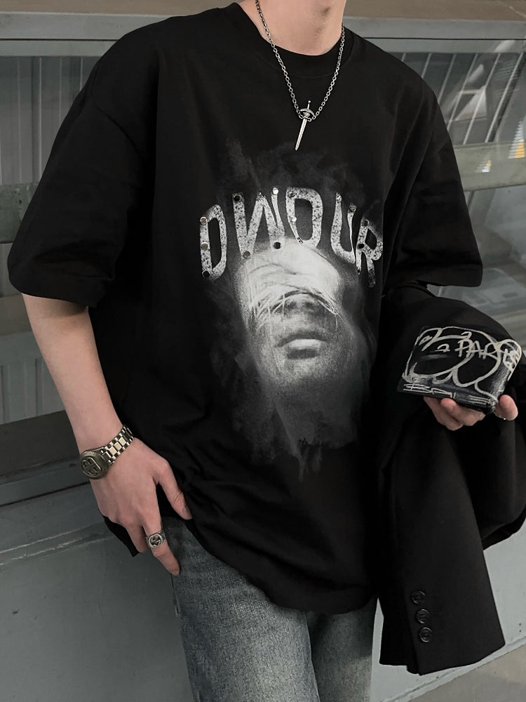 ブラインドアイズ ファントムプリントTシャツ