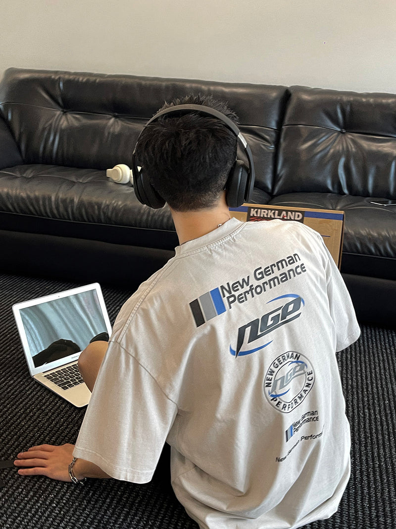 ヘビーウェイト マルチロゴ Tシャツ