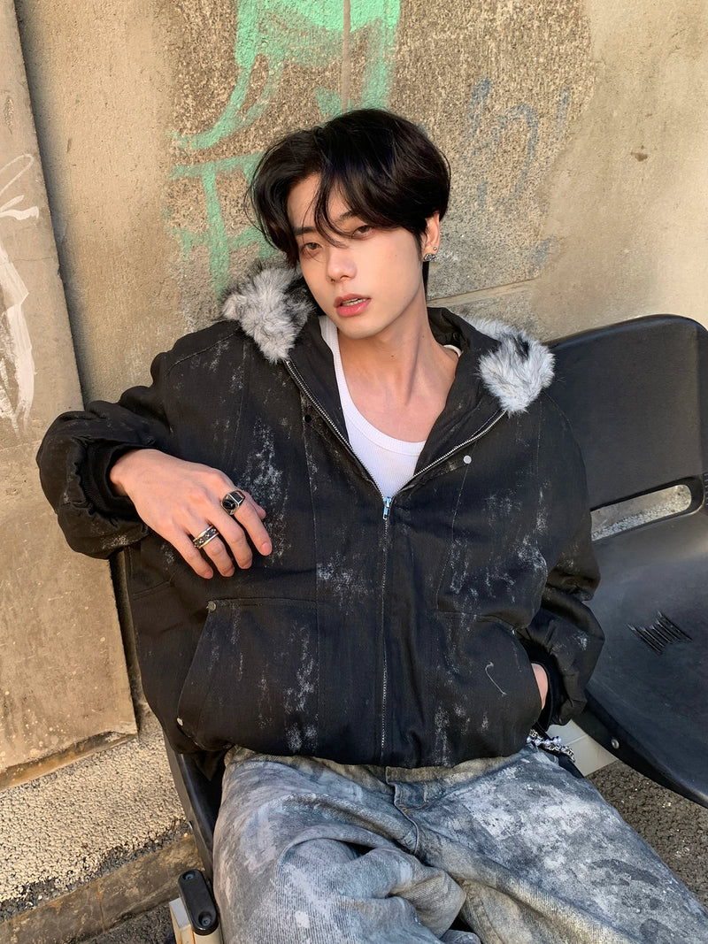 コールド ウォッシュ ファージャケット