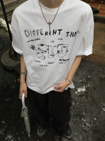 ハンドペイントレター Tシャツ