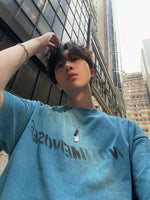 スカイブルー サイドタックTシャツ