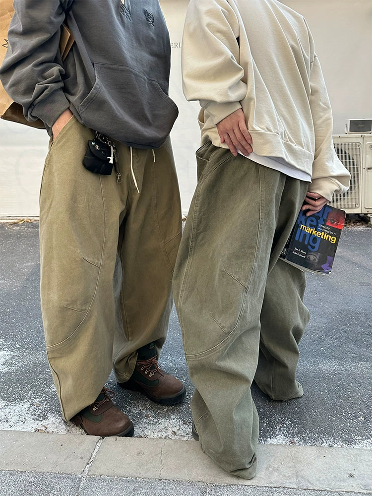 レトロ バルーン バギーカーゴパンツ