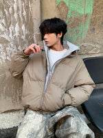 フーディー付き ダブルジッパーPUレザーペディン