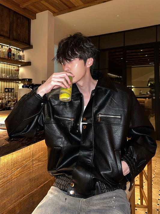 プレミアム レーシングPUレザージャケット