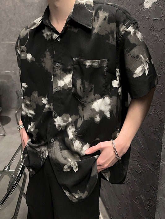 タイダイ柄 サマー シャツ