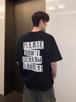 バックプリント オールドパッチレターTシャツ