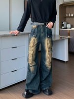 マルチポケット ウォッシュ ジオテクニカルジーンズ