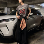 アメリカンレトロ ウォッシュ ノースリーブTシャツ
