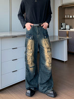 マルチポケット ウォッシュ ジオテクニカルジーンズ