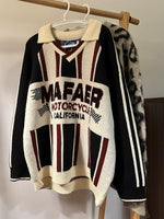 モーターサイクル カレッジニットセーター