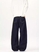 スタイルマッチ ワイド リジットデニム