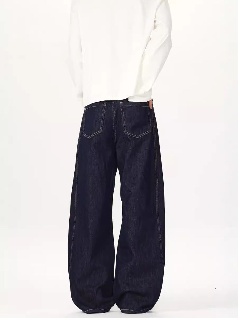 スタイルマッチ ワイド リジットデニム