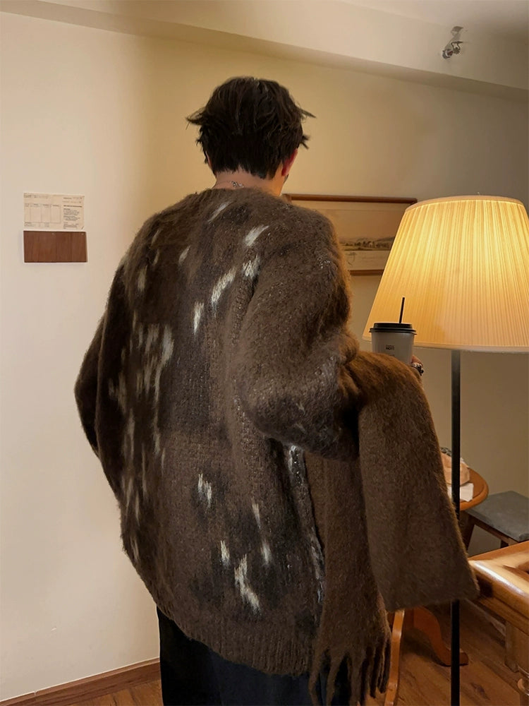 オータム ウォーム モヘアニットセーター
