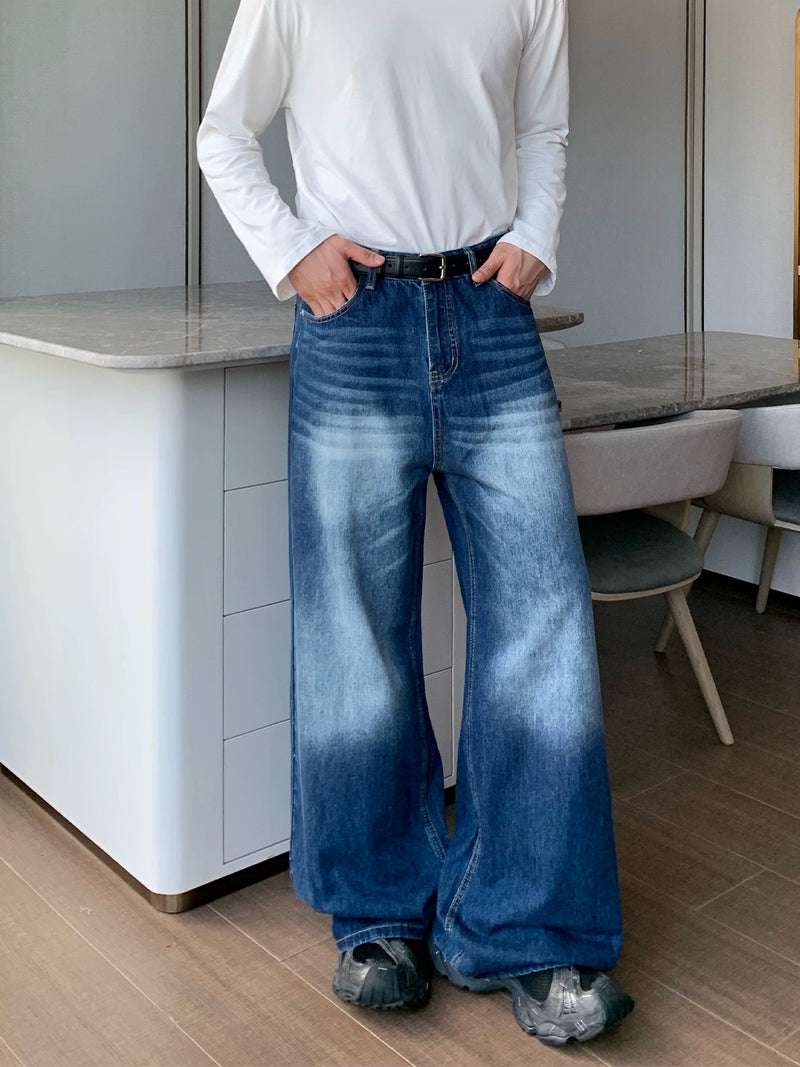 ウォッシュ フィットストリートジーンズ
