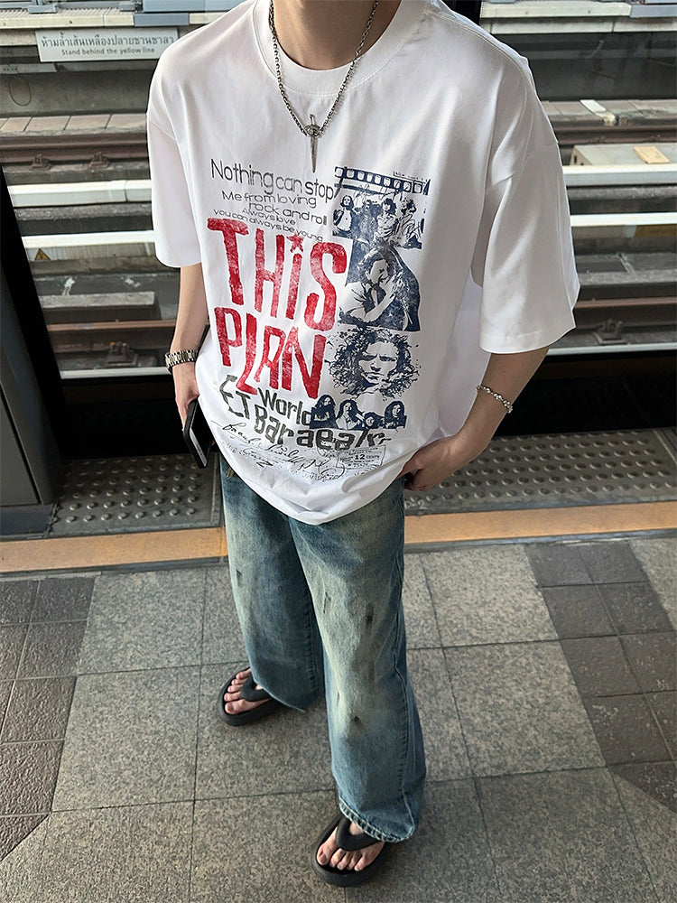 アメリカン レトロ ロックTシャツ