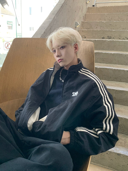 2WAY リバーシブル サイドライントラックジャケット