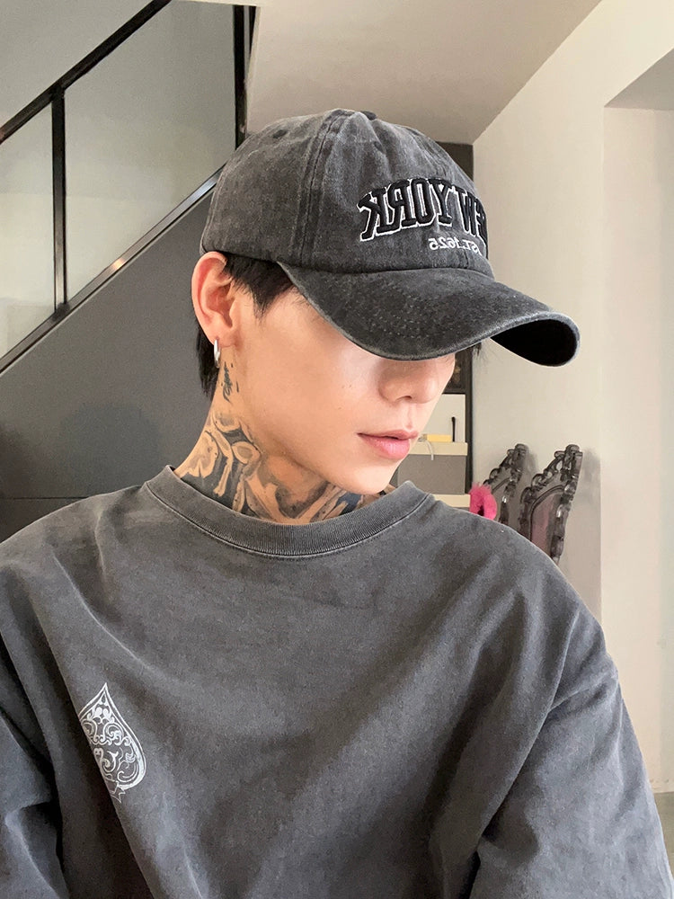 NEW YORK ウォッシュキャップ