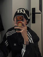 リバーシブル ニットビーニー