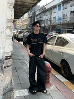 ダックスフント レタリングTシャツ